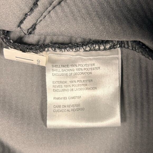 NFL Pittsburgh‎ Steelers Mock Neck Full Zip Jacket Charcoal Gray Men Size Medium - Picture 5 of 9